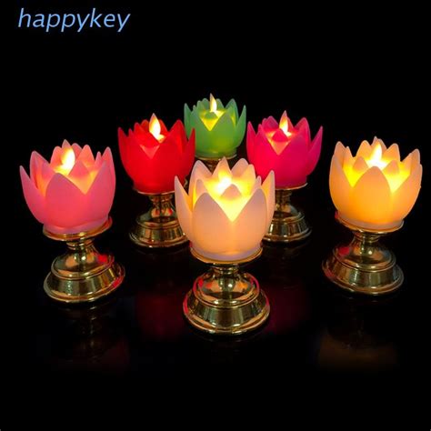 electric buddha box|Colorful Electric Buddha Lotus Light Battery Operated Flameless .